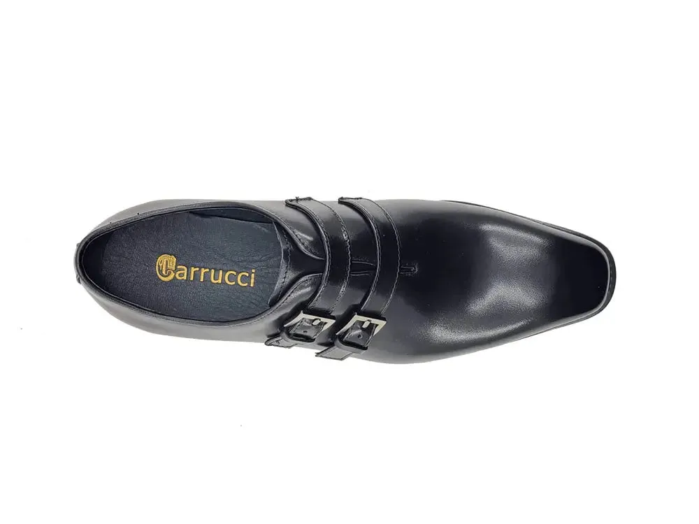 Carrucci Burnished Double Monk Whole Cut Shoe sold by Alberto Nardoni product image thumbnail 5