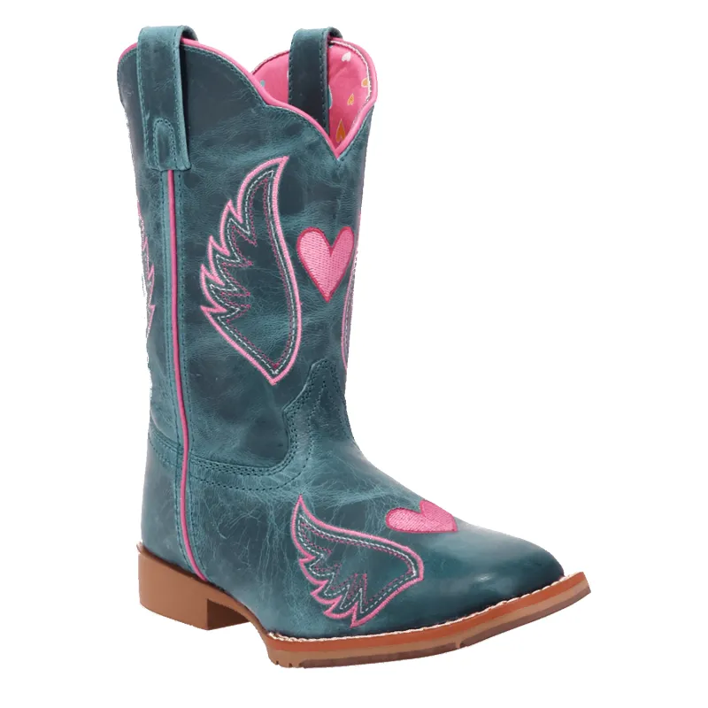 SWEET CAROLINE LEATHER YOUTH BOOT made by Dan Post
