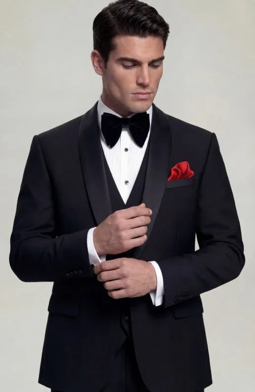 Classic Black Tuxedo – 3 Piece sold by Alberto Nardoni product image thumbnail 2