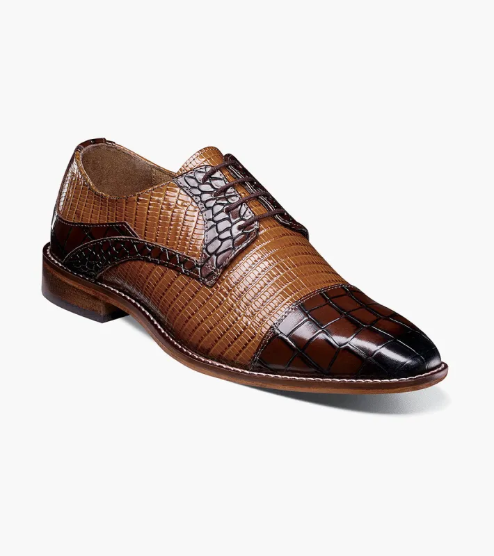 TEDESCO Cap Toe Oxford made by Stacy Adams