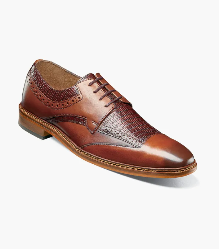 GAMBETTA Modified Cap Toe Oxford made by Stacy Adams
