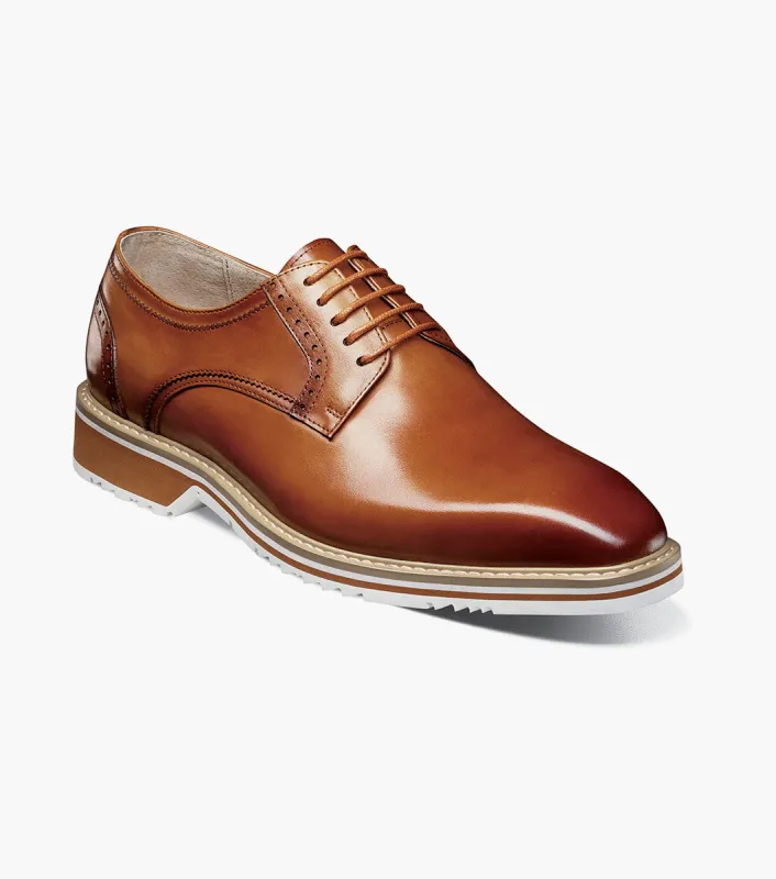 BARRINGER Plain Toe Oxford made by Stacy Adams