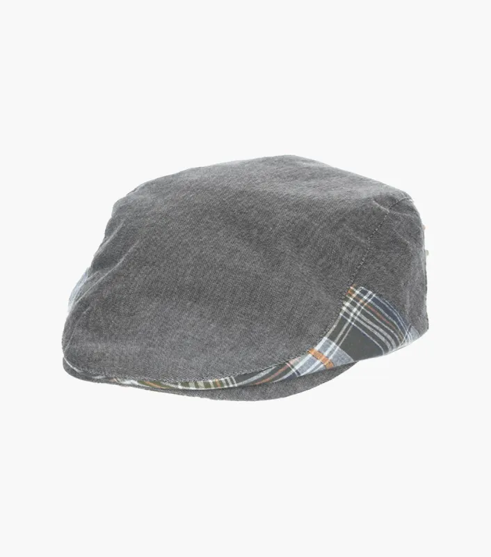 JEFF FLAT CAP Cotton Hat made by Stacy Adams