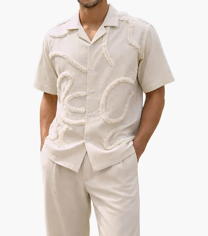 RICHARDS Button Down Shirt made by Stacy Adams