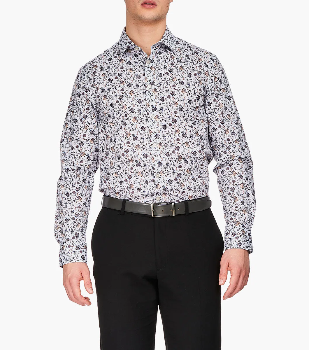 WOLSTON DRESS SHIRT Spread Collar sold by Alberto Nardoni