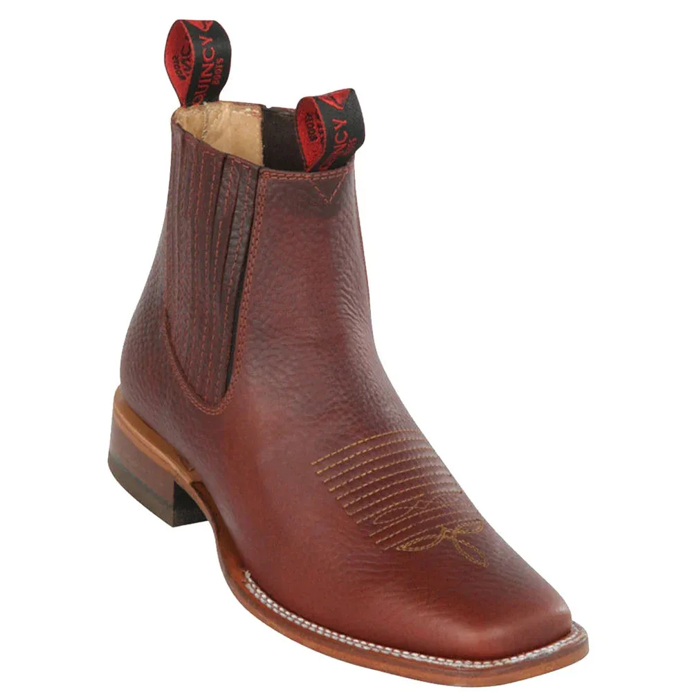 Men's Quincy Boots Shedron Brown Ankle Boots Square Toe sold by Alberto Nardoni product image thumbnail 2