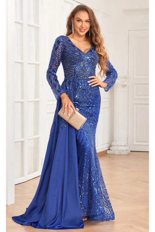 High Couture NR2333 Formal Beaded Evening Long Dress made by Alberto Nardoni