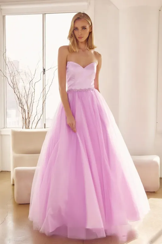 Juliet 265 Sweetheart Strapless Long Pageant Formal Gown made by Alberto Nardoni