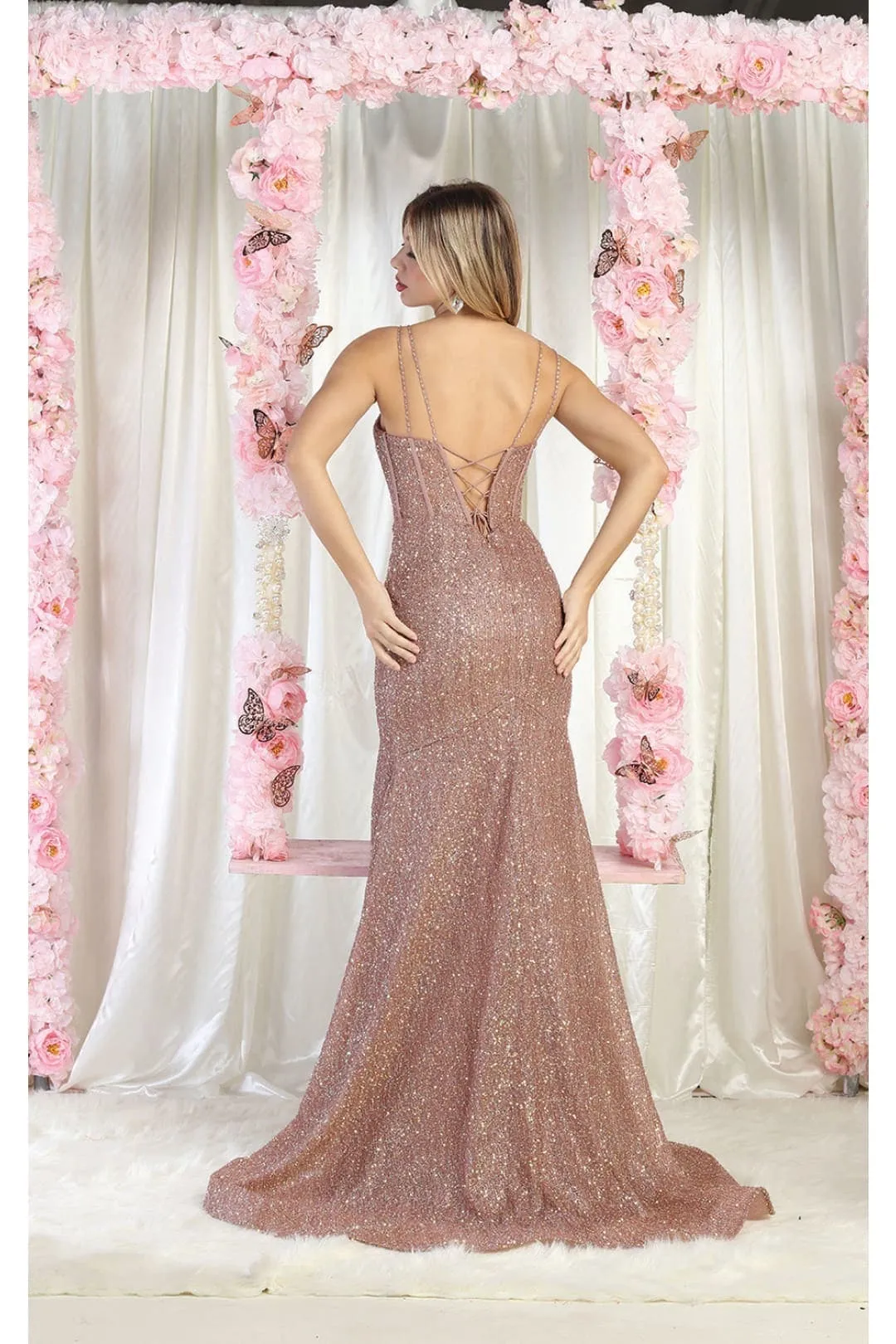 Royal Queen RQ7981 Embellished Corset Back Prom Gown sold by Alberto Nardoni product image thumbnail 2
