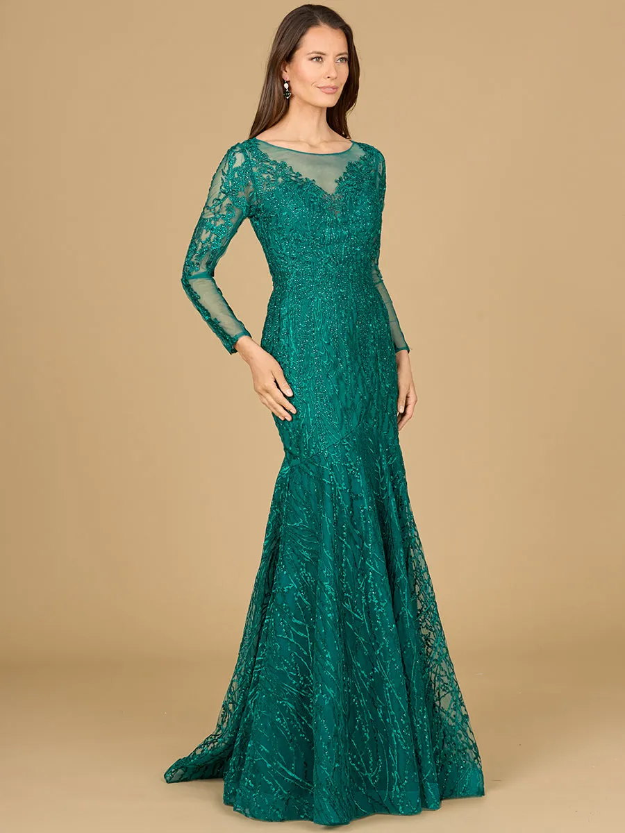 Mermaid, Long Sleeve Lace Gown sold by Alberto Nardoni product image thumbnail 2