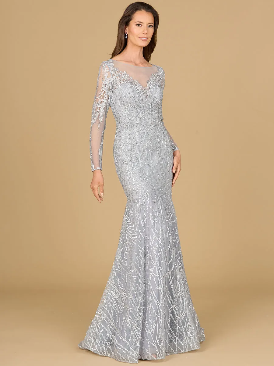 Mermaid, Long Sleeve Lace Gown sold by Alberto Nardoni product image thumbnail 3