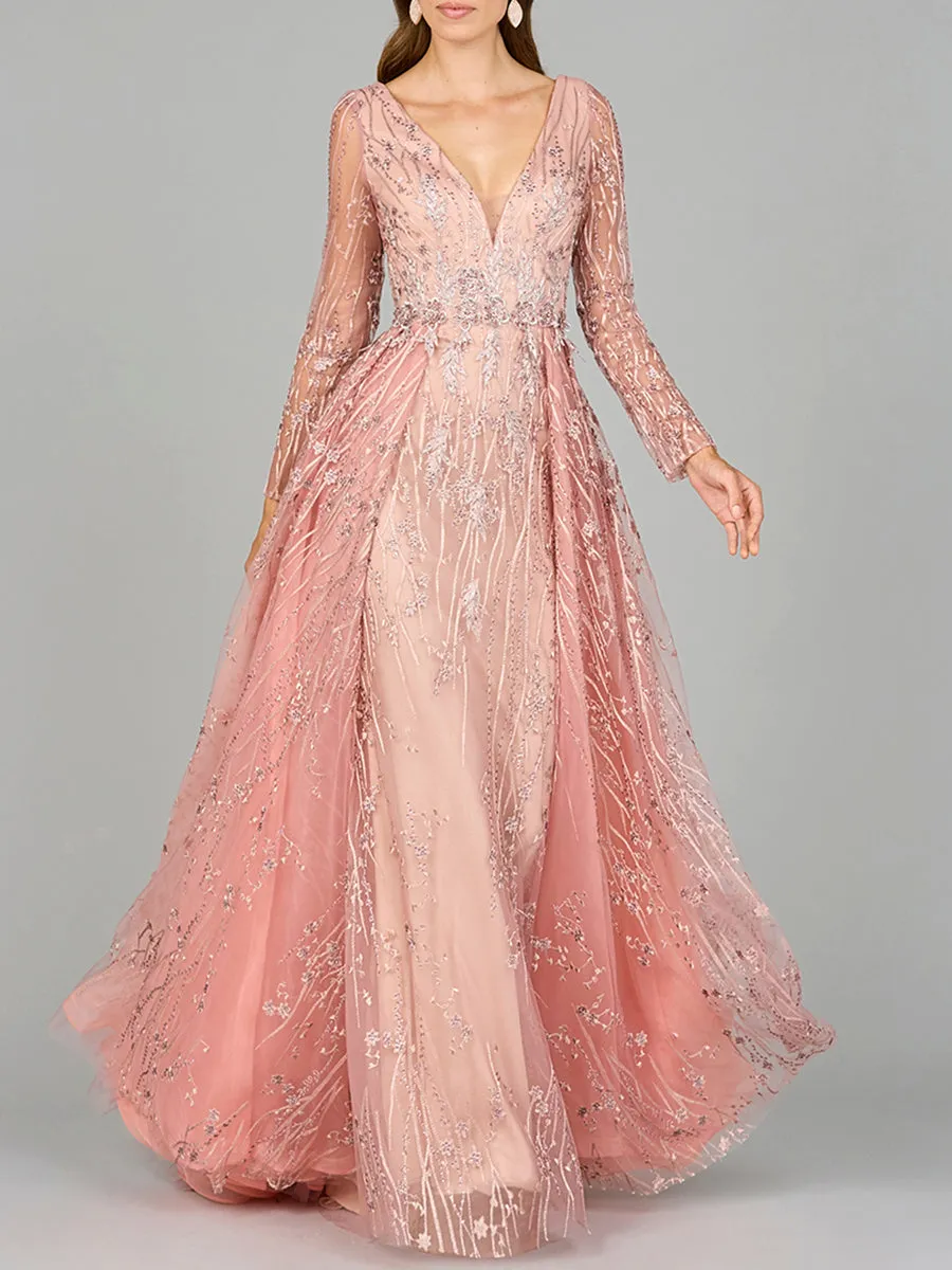 Elegant Overskirt Dress with Long Sleeves sold by Alberto Nardoni product image thumbnail 2