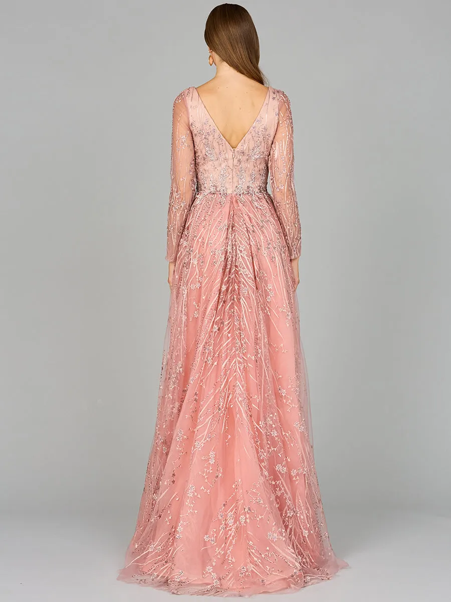 Elegant Overskirt Dress with Long Sleeves sold by Alberto Nardoni product image thumbnail 3