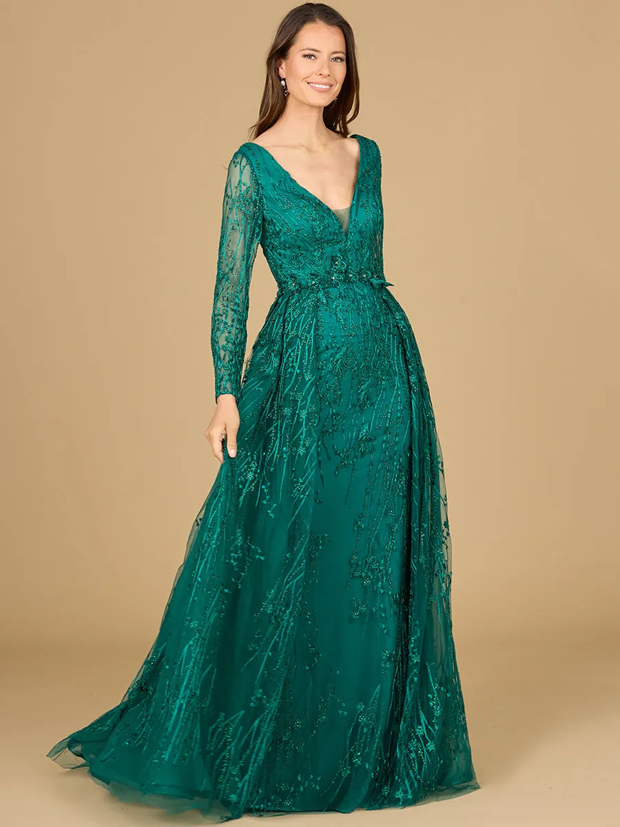 Elegant Overskirt Dress with Long Sleeves sold by Alberto Nardoni product image thumbnail 4