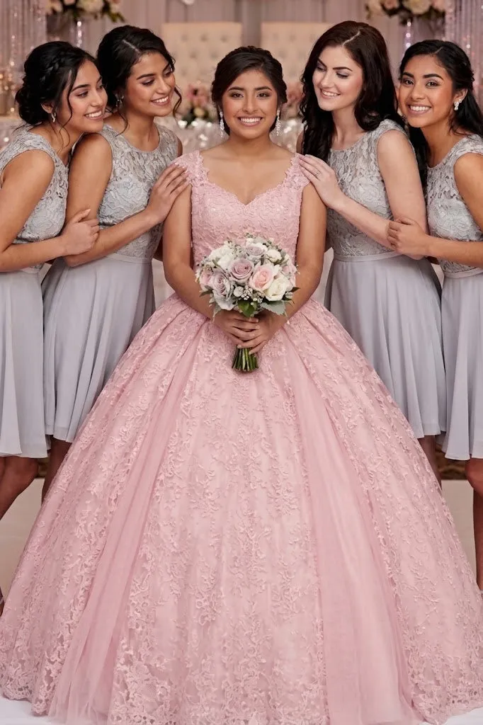 Dama Dresses for Quinceanera in Silver Style MQ1814 Quince Outfit sold by Alberto Nardoni