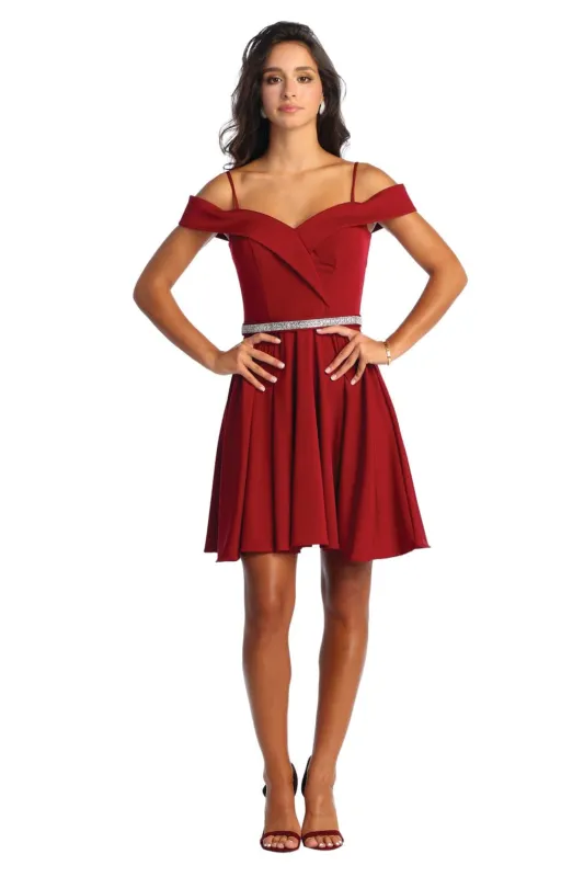 Dama Dresses for Quinceanera in Burgundy Style MQ1916 Quince Outfit made by May Queen