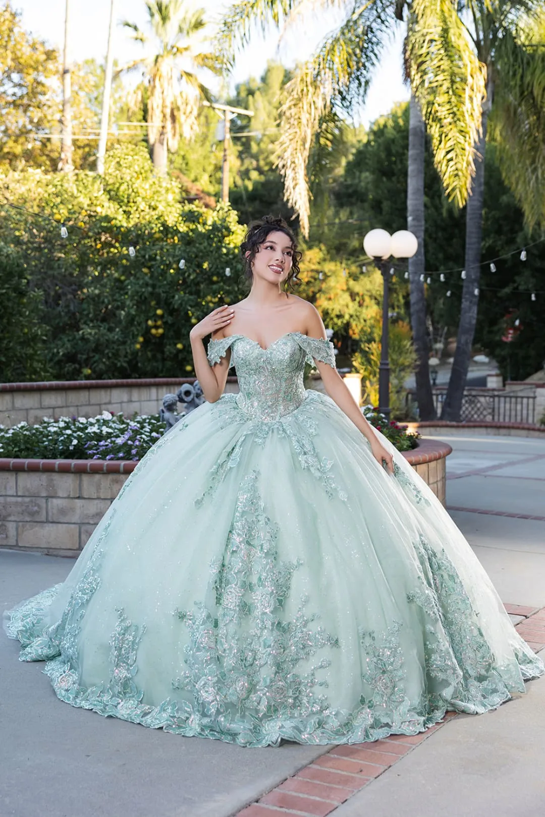 Prom Dress Sweetheart Off The Shoulder Ball Gown By LK279 sold by Alberto Nardoni product image thumbnail 3