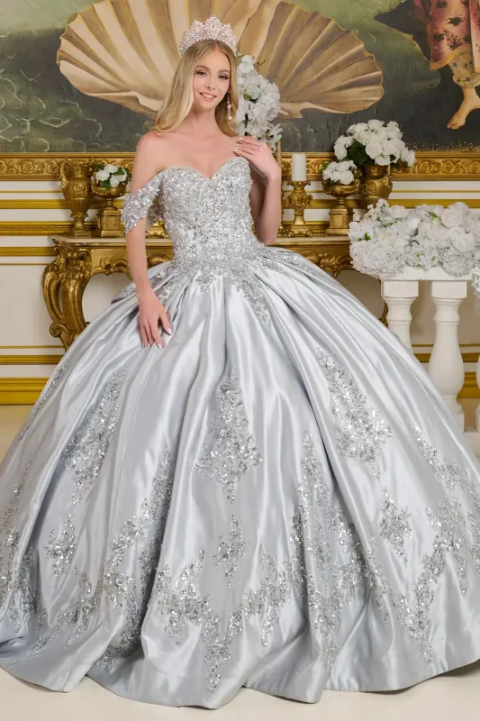 Satin Sweetheart Ball Gown by Elizabeth KGL3643 made by Alberto Nardoni