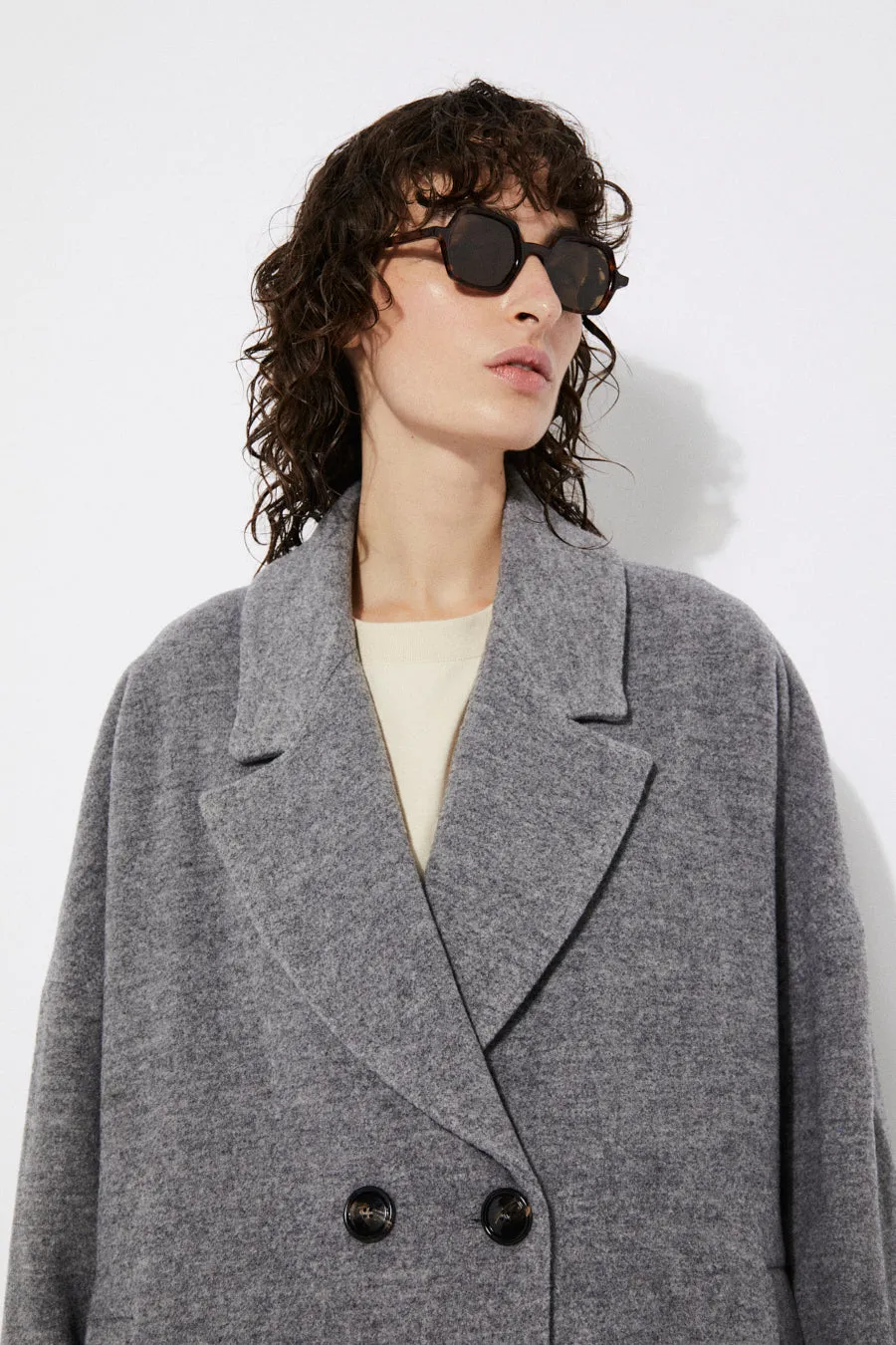 Setut Melange Coat sold by Rita Row product image thumbnail 4