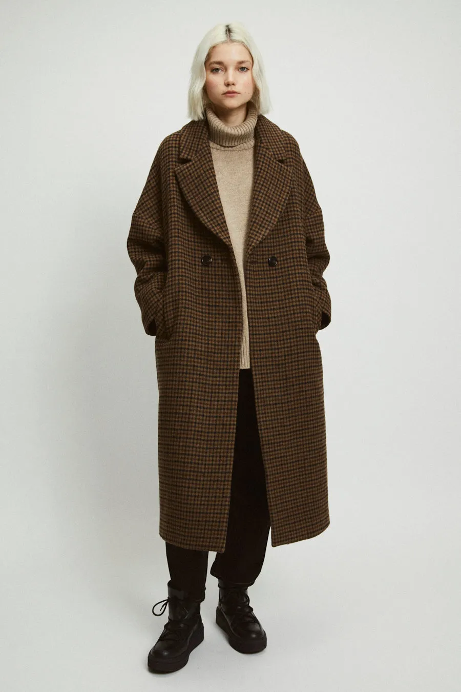 Cedar Coat Checkered sold by Rita Row product image thumbnail 4