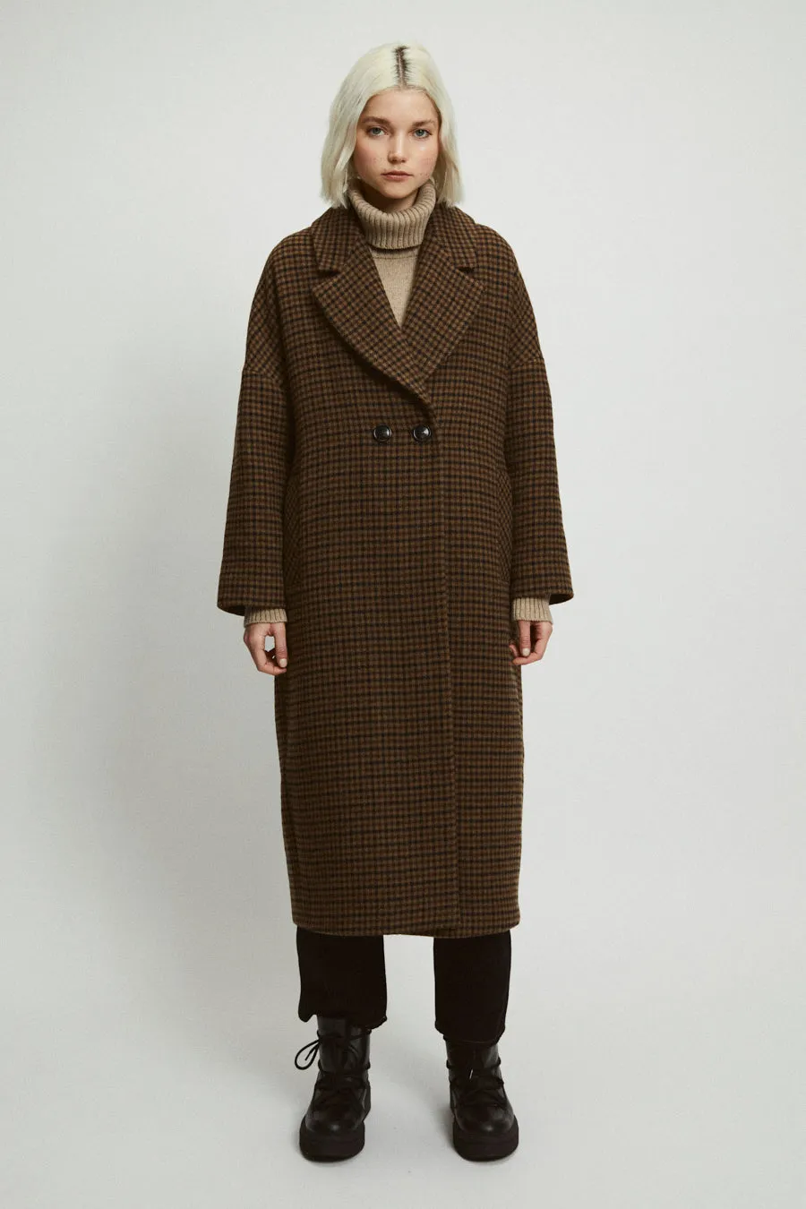 Cedar Coat Checkered sold by Rita Row product image thumbnail 2