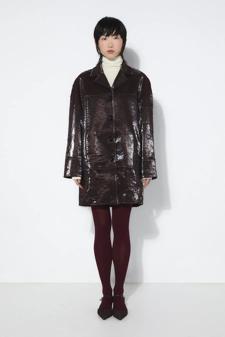 Fern Jacket - Burgundy sold by Rita Row