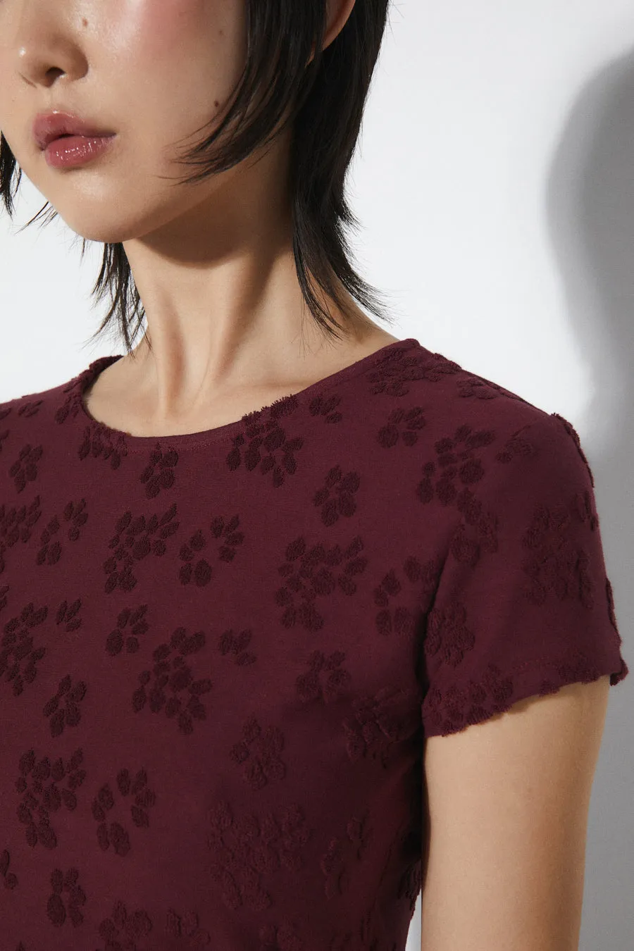 Gloria T-Shirt - Burgundy sold by Rita Row product image thumbnail 3