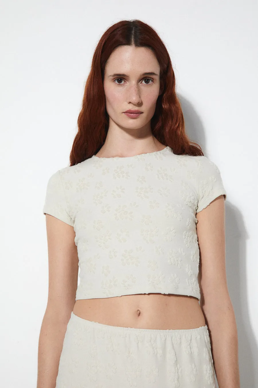 Gloria T-Shirt - Beige sold by Rita Row