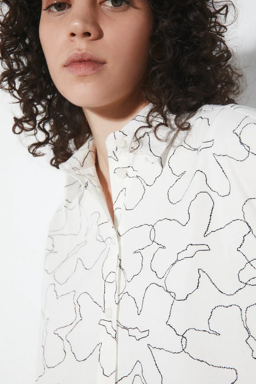 Brit Shirt - Flowers sold by Rita Row product image thumbnail 3