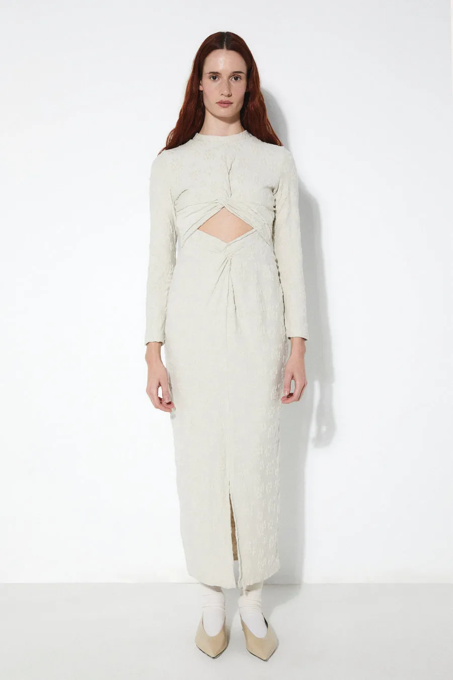 Barbara Dress - Beige sold by Rita Row