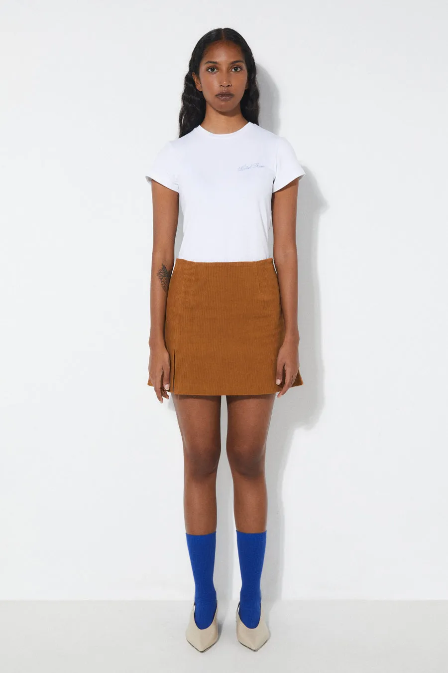 Sylvia Skirt - Ocher sold by Rita Row