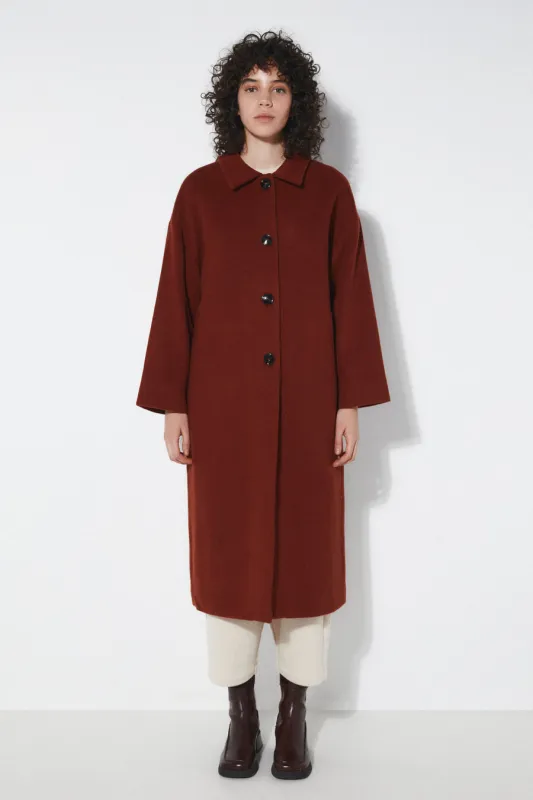 Aline Coat - Rust sold by Rita Row