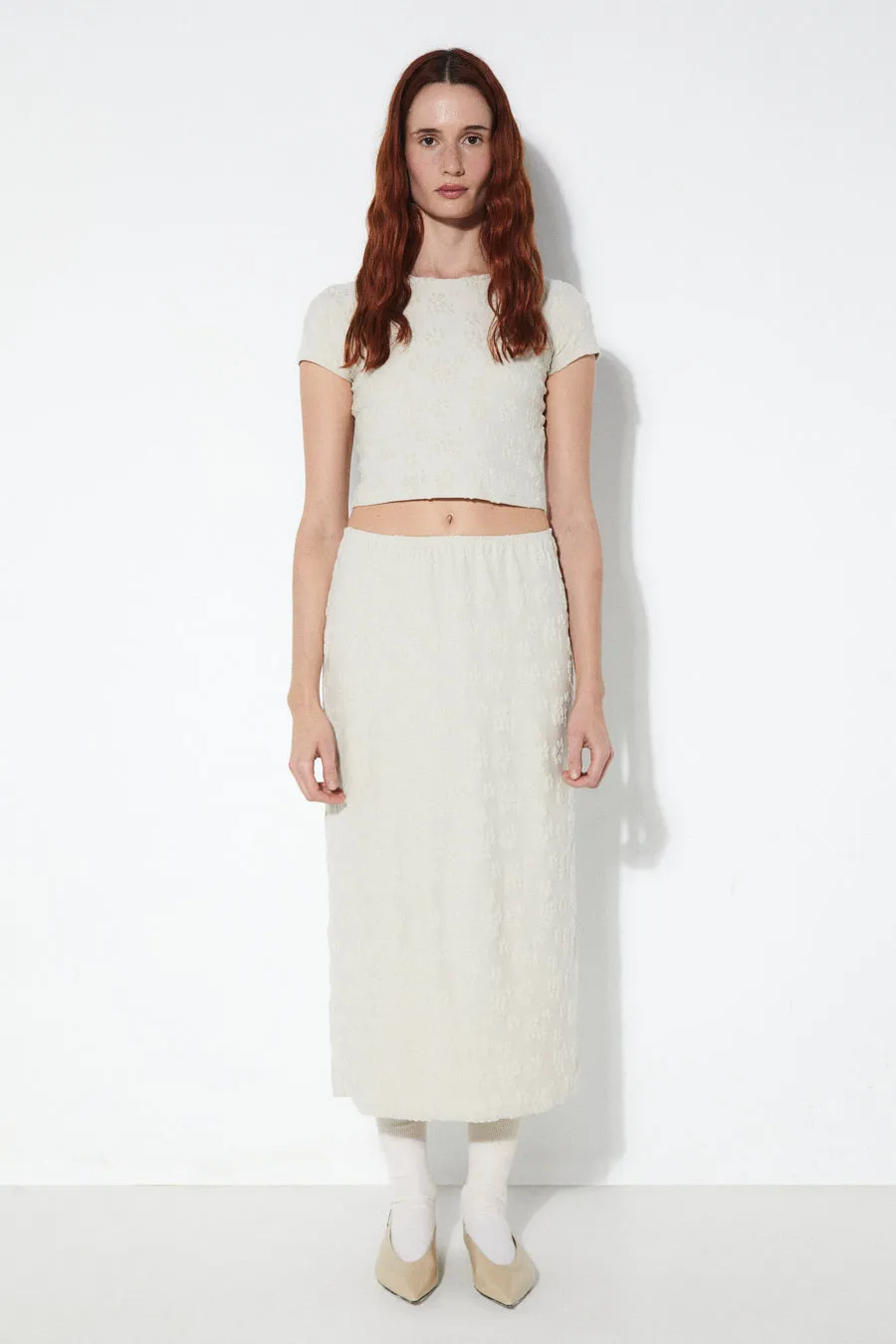 Tove Skirt - Beige sold by Rita Row product image thumbnail 3