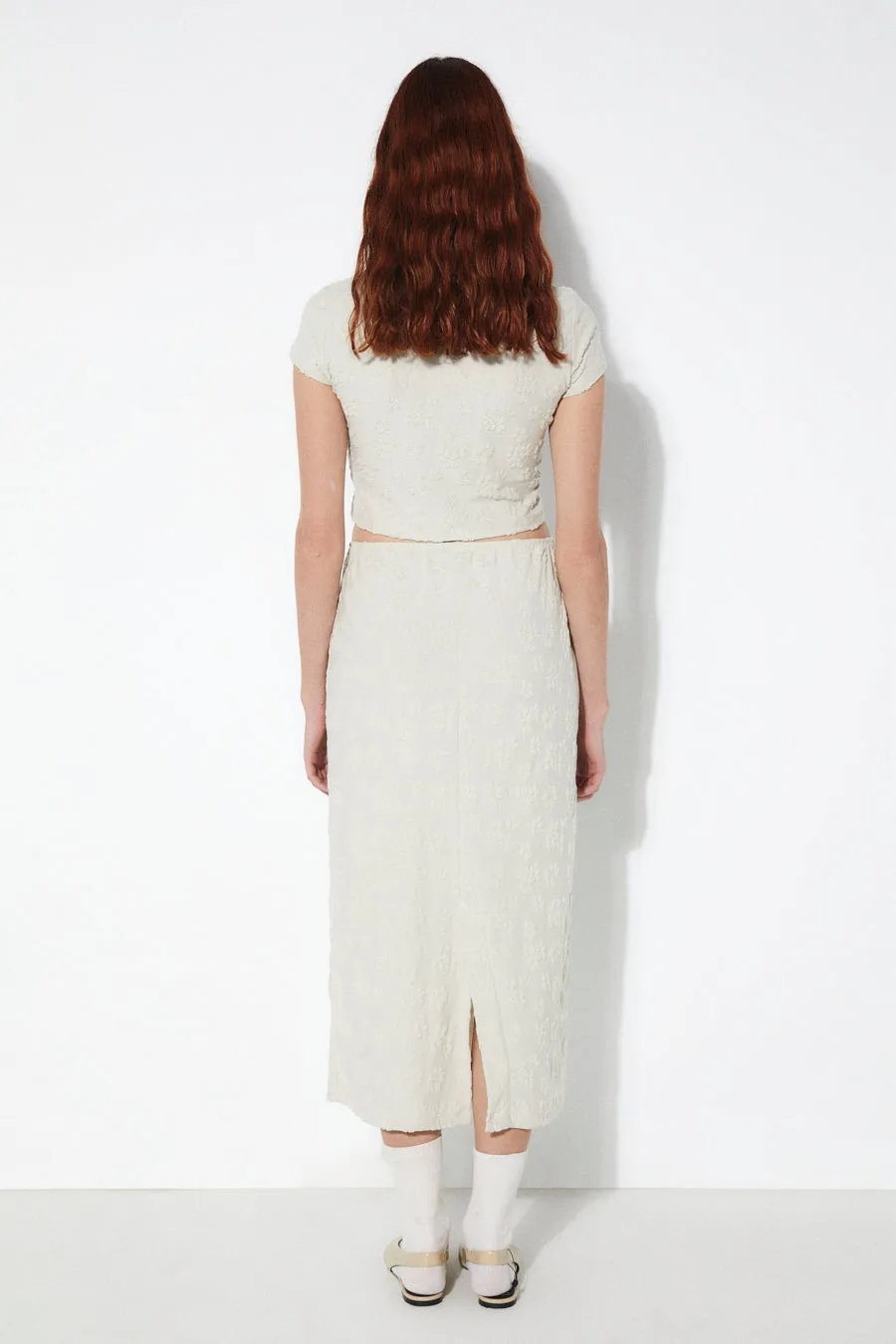 Tove Skirt - Beige sold by Rita Row product image thumbnail 4