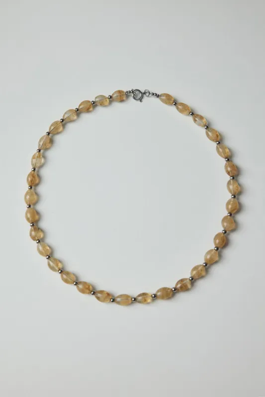 Nolita Necklace - Golden Quartz made by Rita Row