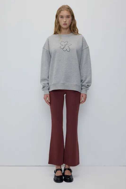 Beverly Sweatshirt - Grey sold by Rita Row