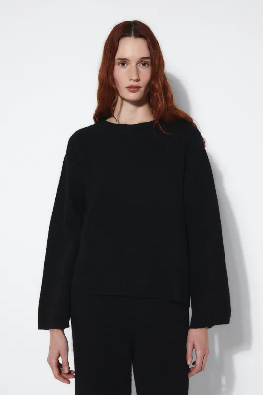 Bell Sweater - Black made by Rita Row