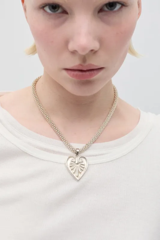 Corazón Necklace by Leily Khabiri made by Rita Row
