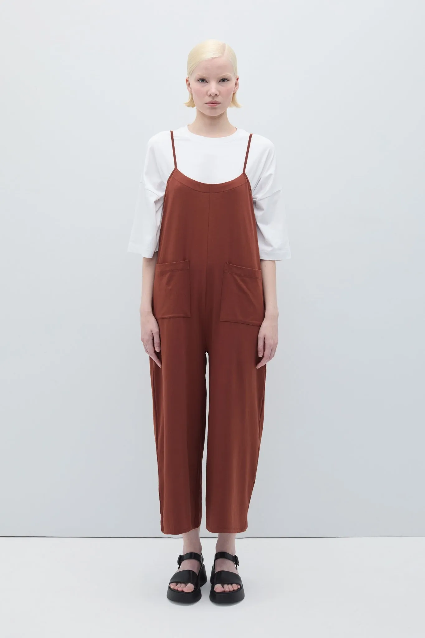 Luisa Jumpsuit - Rust sold by Rita Row