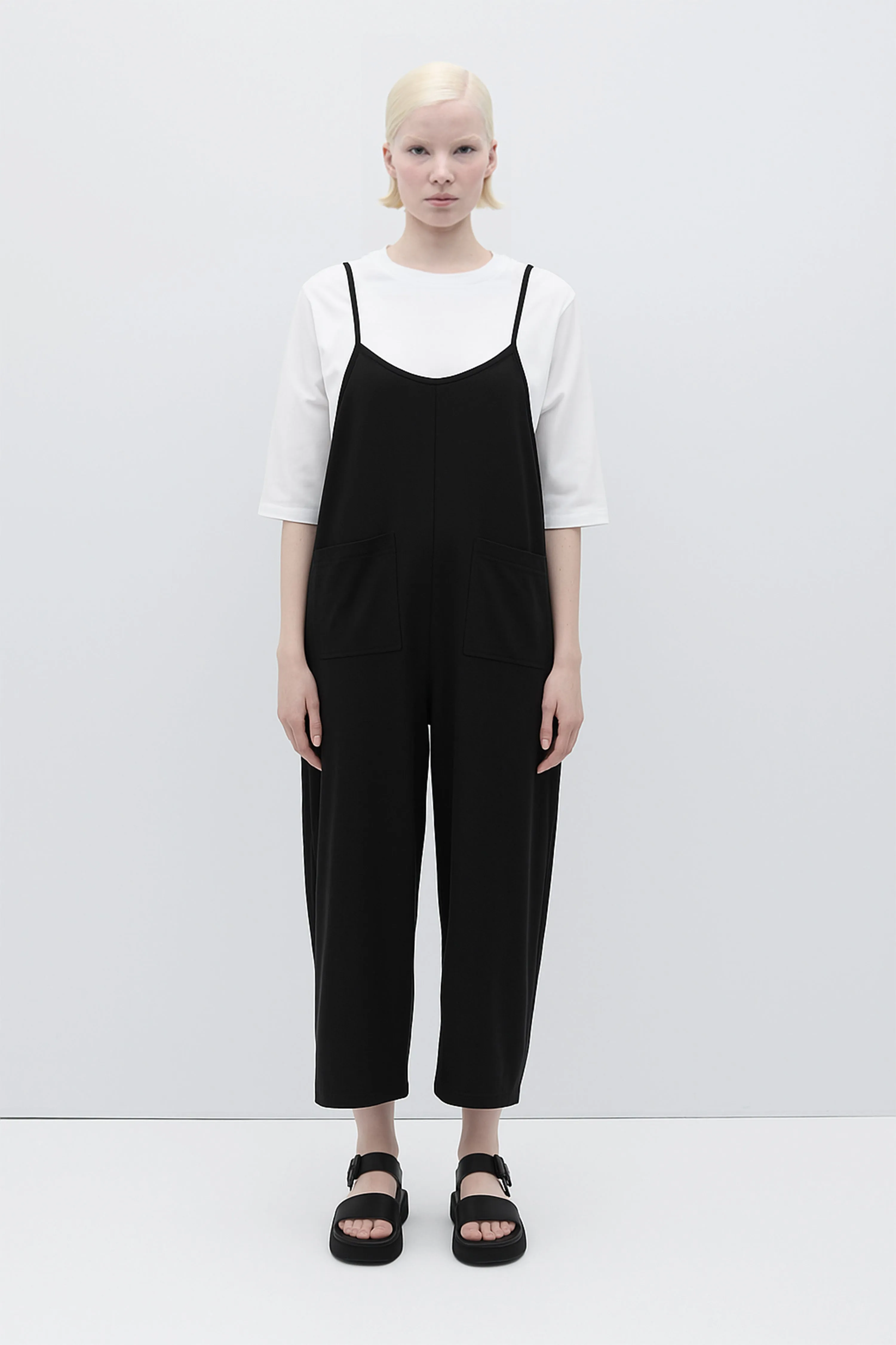 Luisa Jumpsuit - Black sold by Rita Row