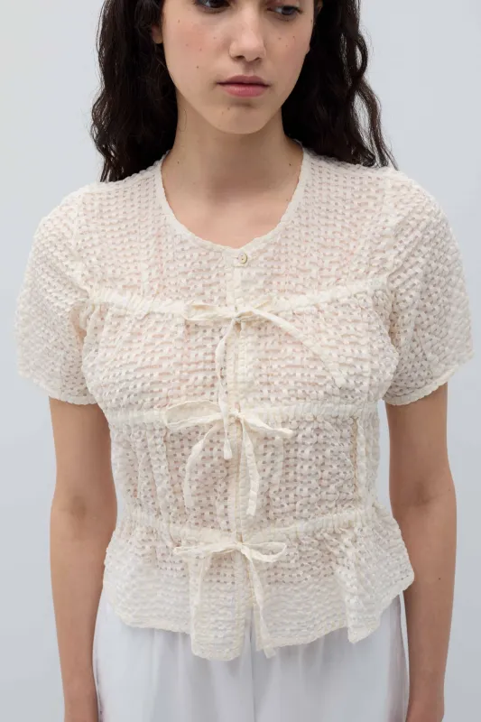 Josephine Top - Beige made by Rita Row