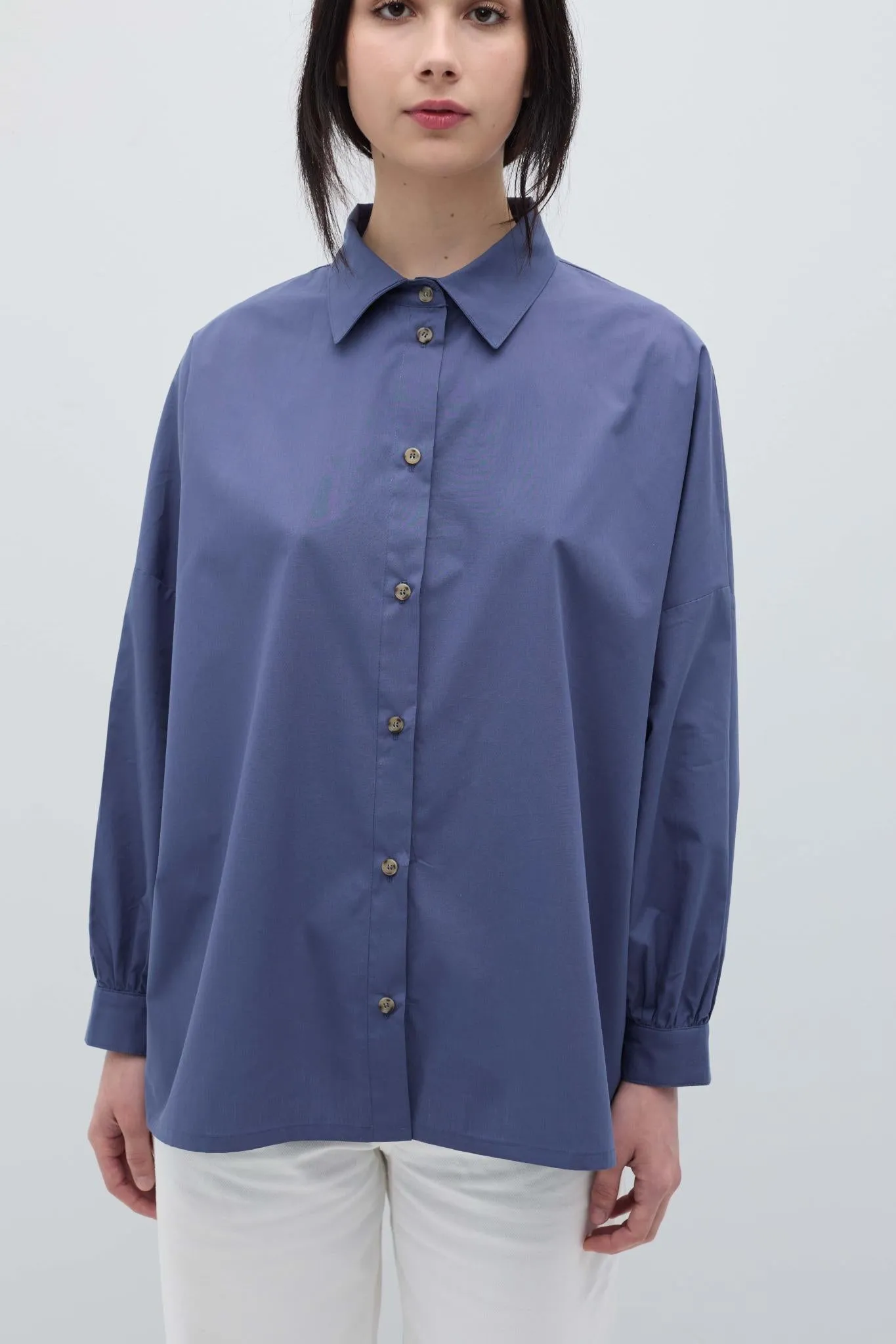 Lucero Shirt - Blue sold by Rita Row