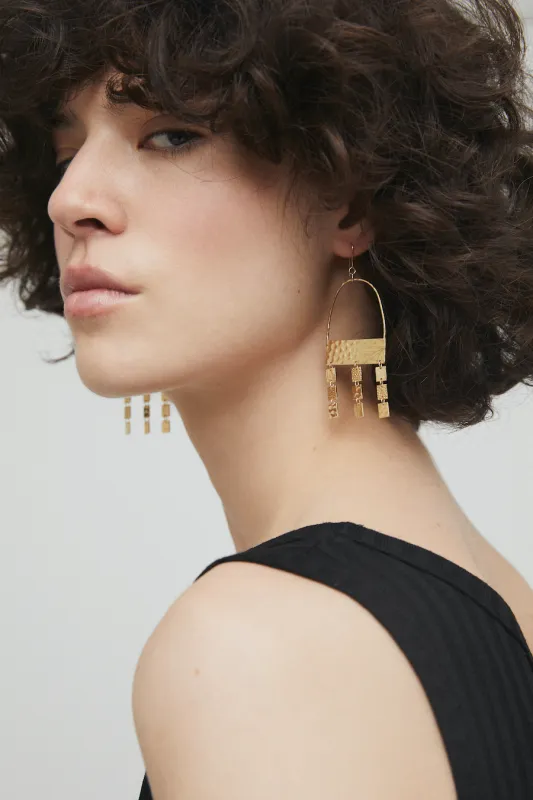 Coral Earrings made by Rita Row