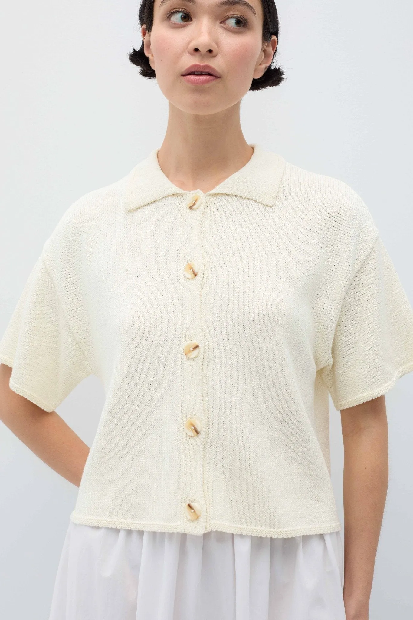 Eros Shirt - Beige sold by Rita Row product image thumbnail 2