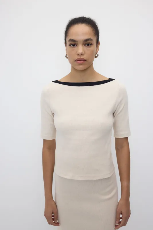 Nilo Top - Beige made by Rita Row