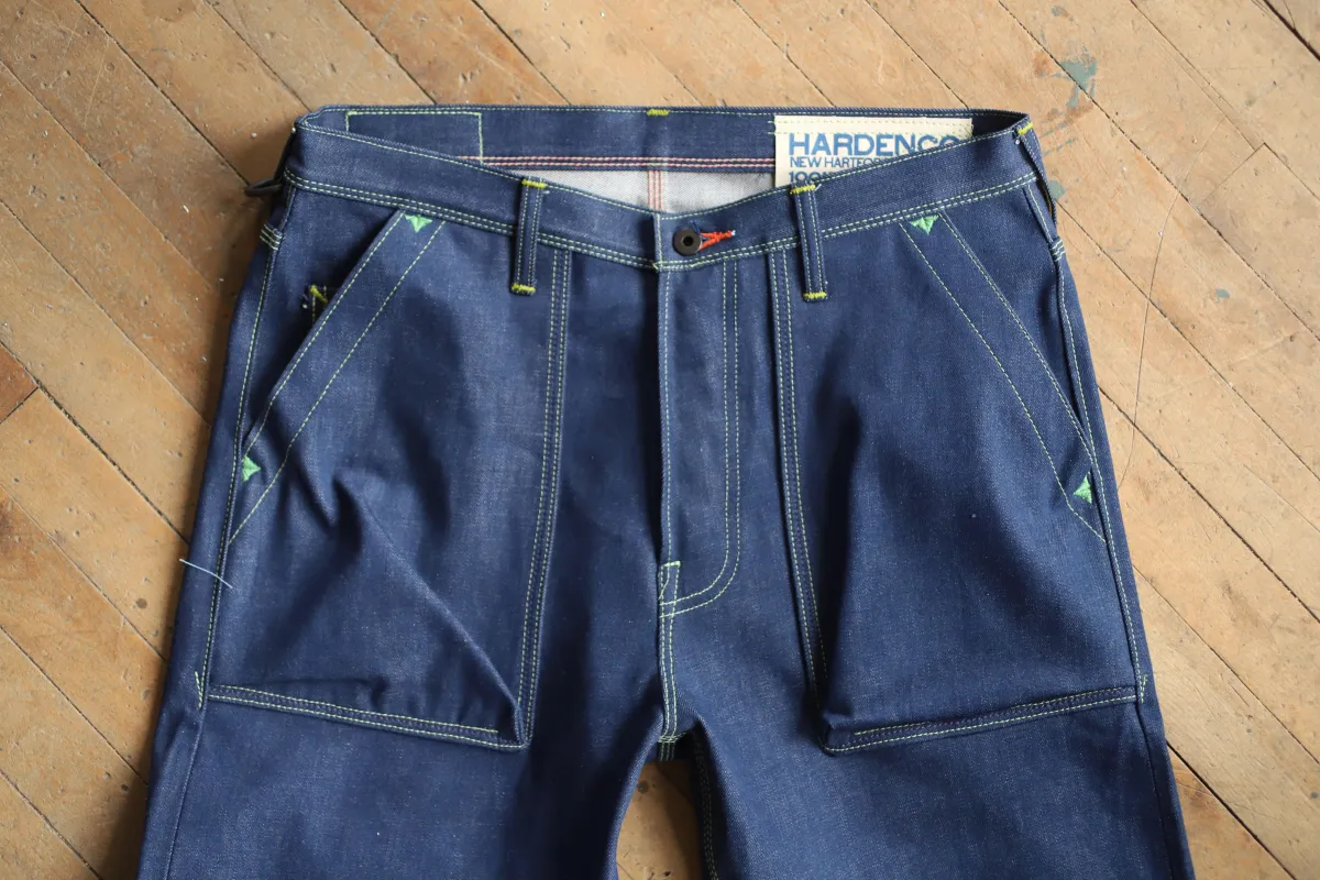 301 Utility Jeans, 13.5oz Cone Mill White Oak Selvedge made by HARDENCO