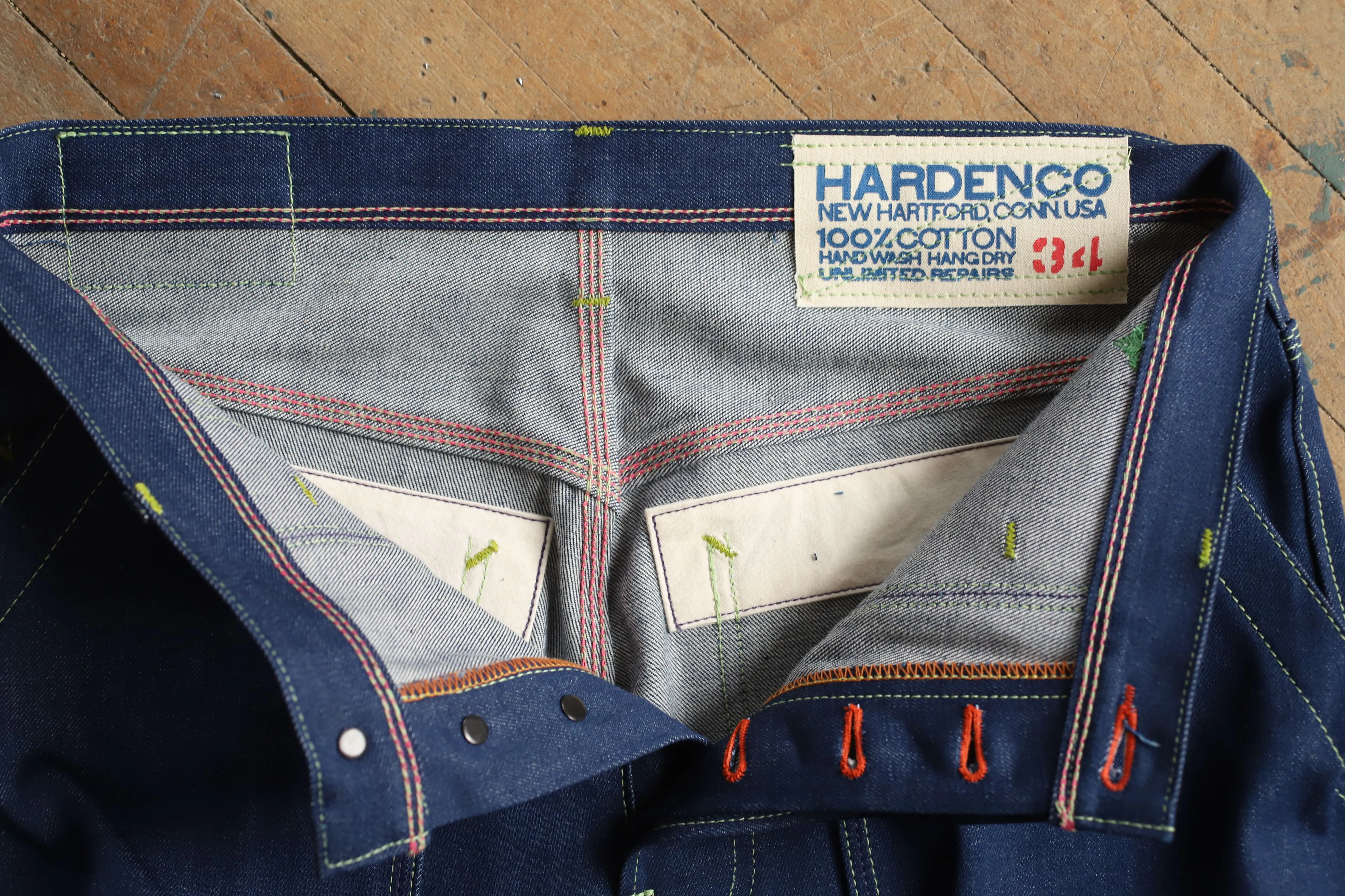 301 Utility Jeans, 13.5oz Cone Mill White Oak Selvedge sold by HARDENCO product image thumbnail 5