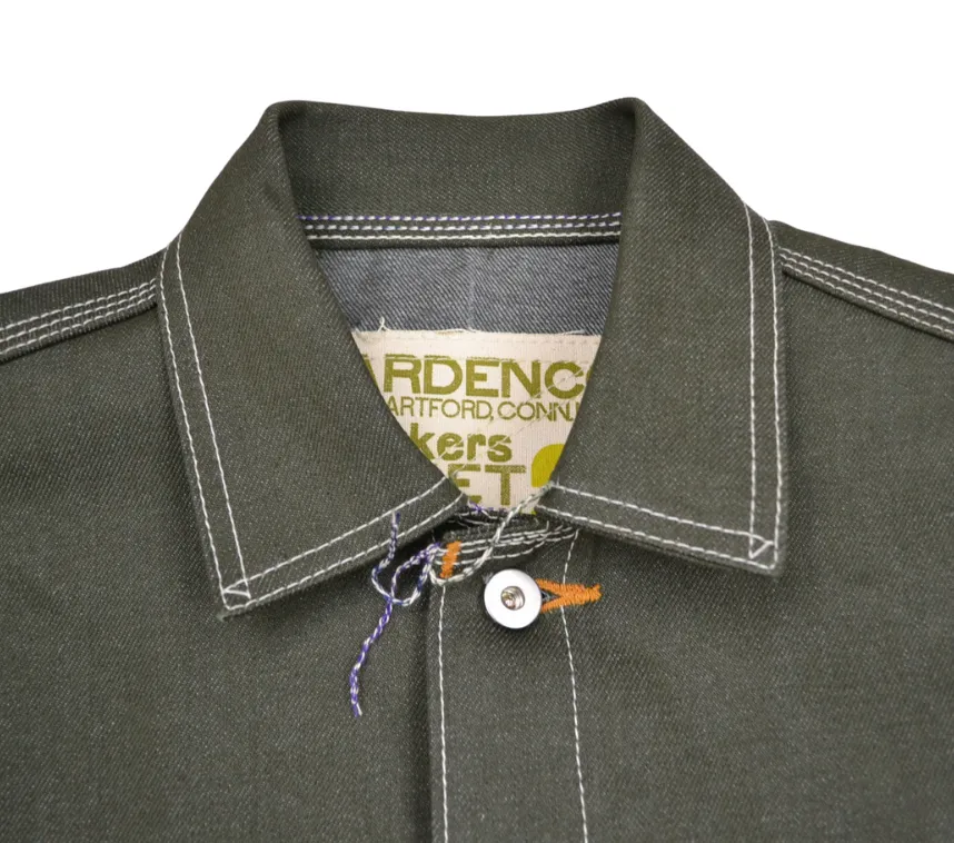 Olive Denim Workers Jacket 2022 sold by HARDENCO product image thumbnail 5