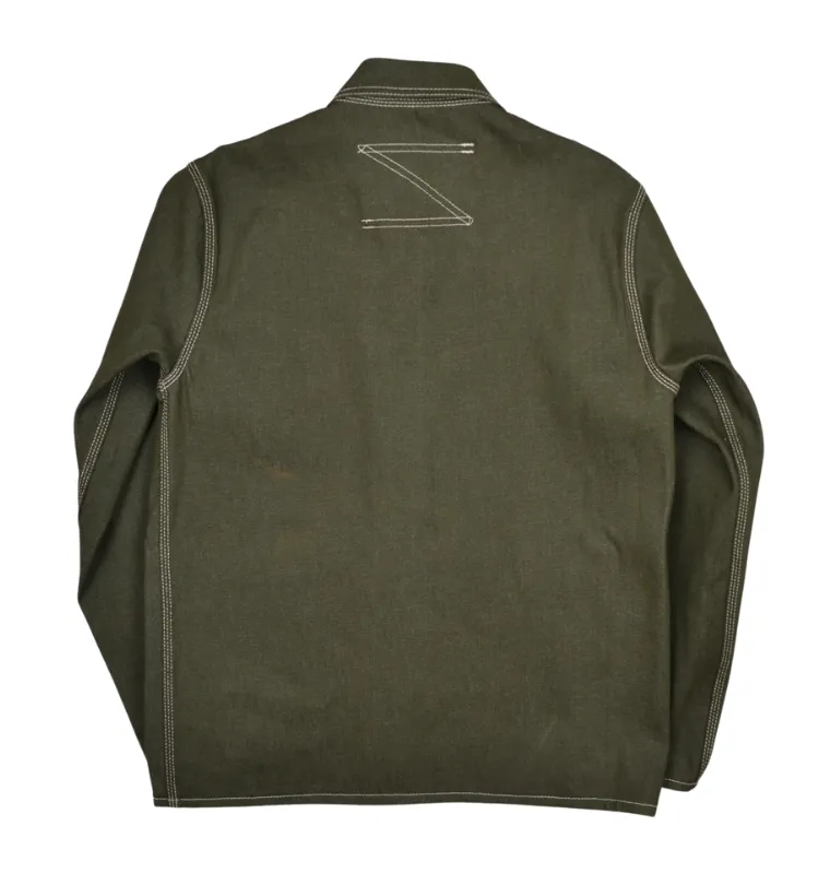 Olive Denim Workers Jacket 2022 sold by HARDENCO product image thumbnail 3