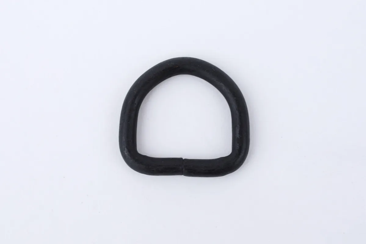 1" Black D-Ring, Per Dozen made by HARDENCO